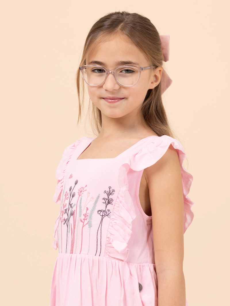 VESTIDO NIÑA TURIN ROSADO HUSH PUPPIES KIDS - 4