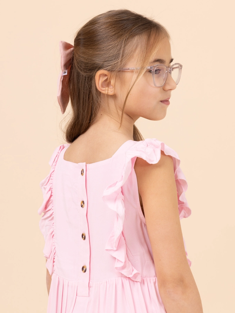 VESTIDO NIÑA TURIN ROSADO HUSH PUPPIES KIDS - 5