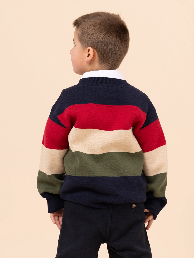 SHORT NIÑO CLASICO NAVY HUSH PUPPIES KIDS - 5