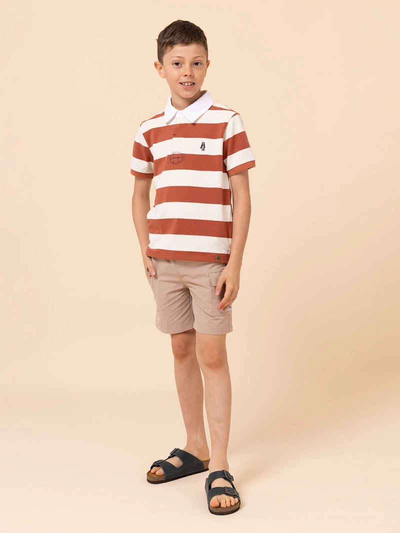 SHORT NIÑO HAMBURGO BEIGE HUSH PUPPIES KIDS - 2