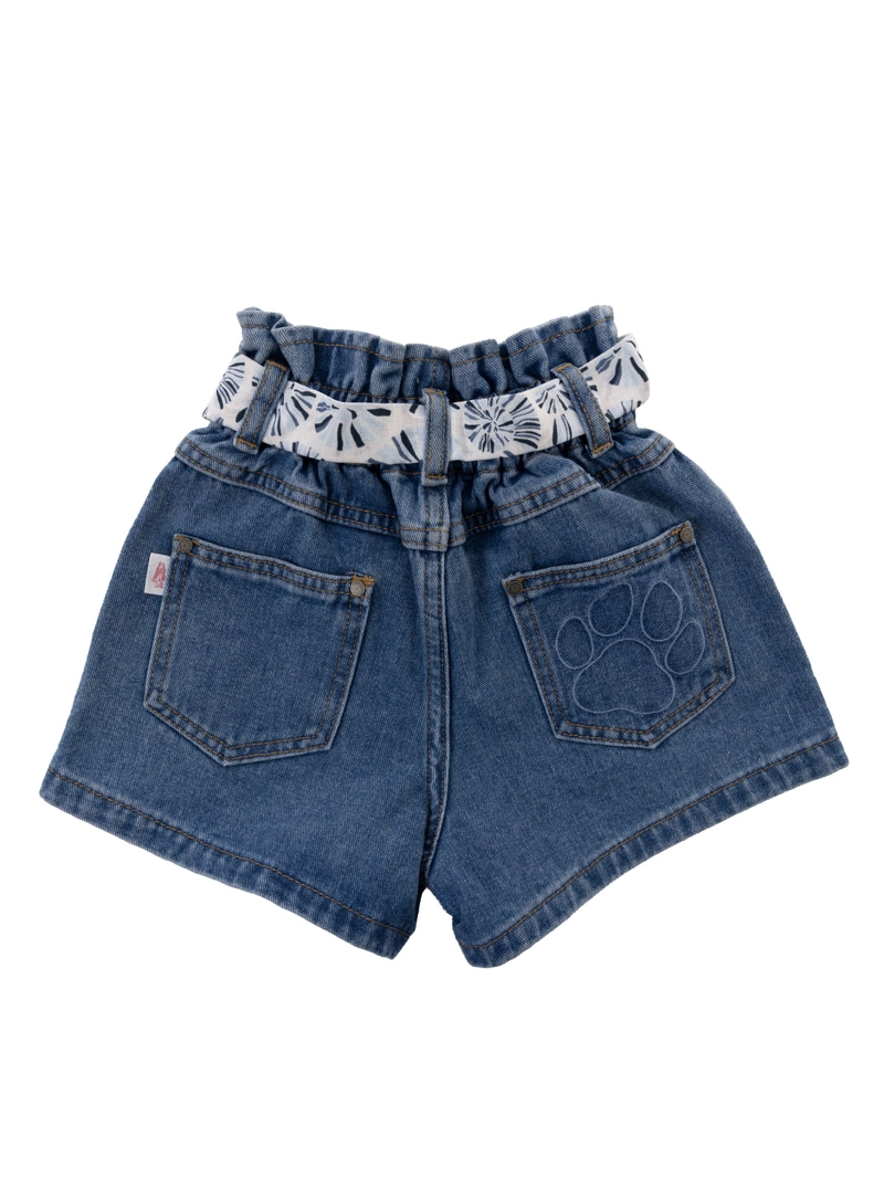 SHORT NIÑA LASA DENIM CLARO HUSH PUPPIES KIDS - 5