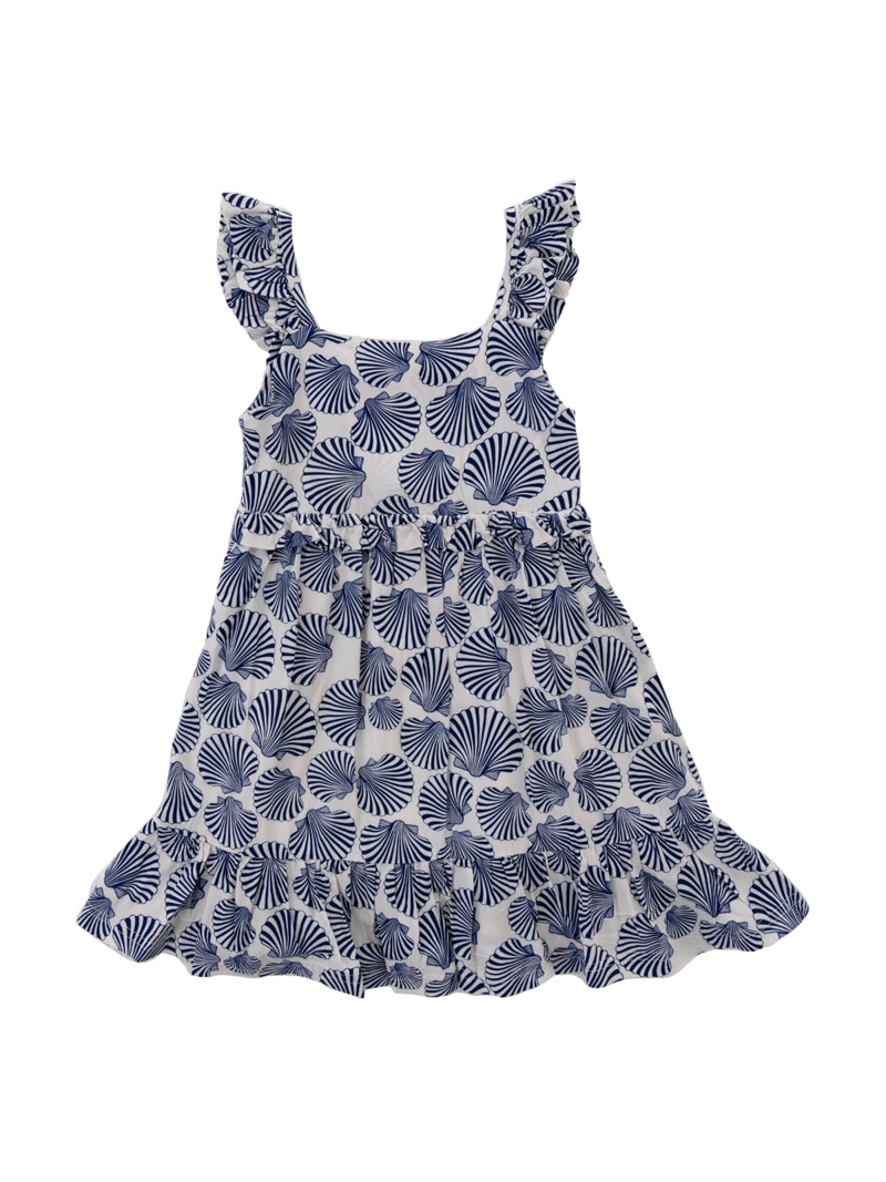 VESTIDO NIÑA AMELIA AZUL HUSH PUPPIES KIDS - 1