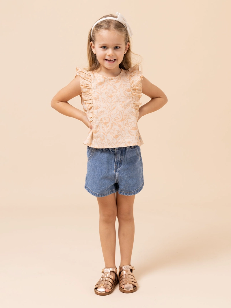 POLERA NIÑA ENNA ROSADO HUSH PUPPIES KIDS - 2