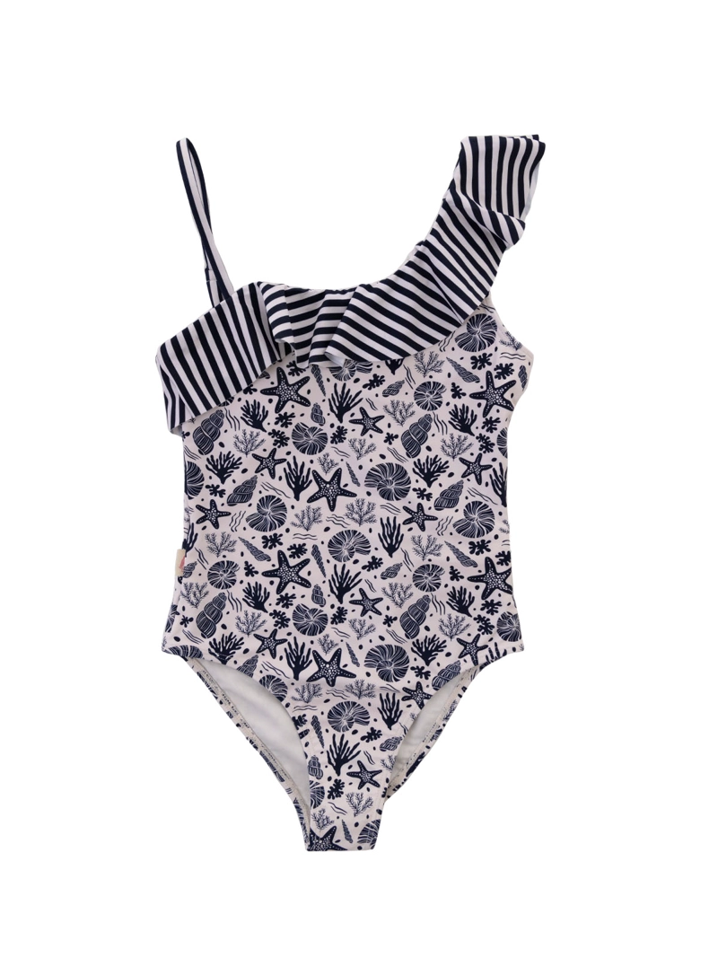 TRAJE DE BAÑO NIÑA VITTORIA AZUL HUSH PUPPIES KIDS - 1