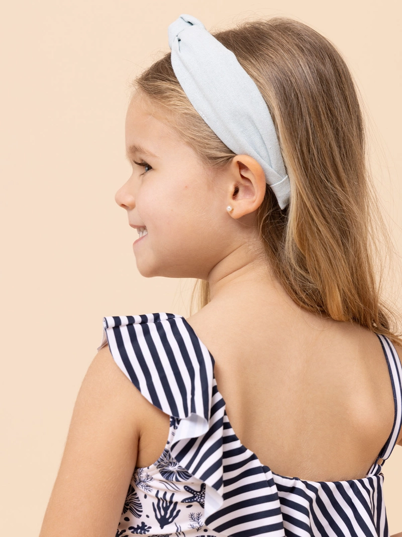 TRAJE DE BAÑO NIÑA VITTORIA AZUL HUSH PUPPIES KIDS - 5