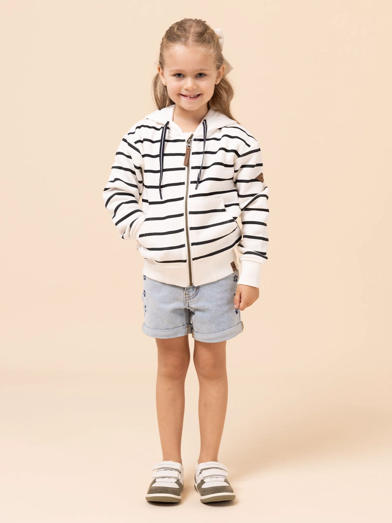 POLERON NIÑA VICENZA BLANCO HUSH PUPPIES KIDS - 2