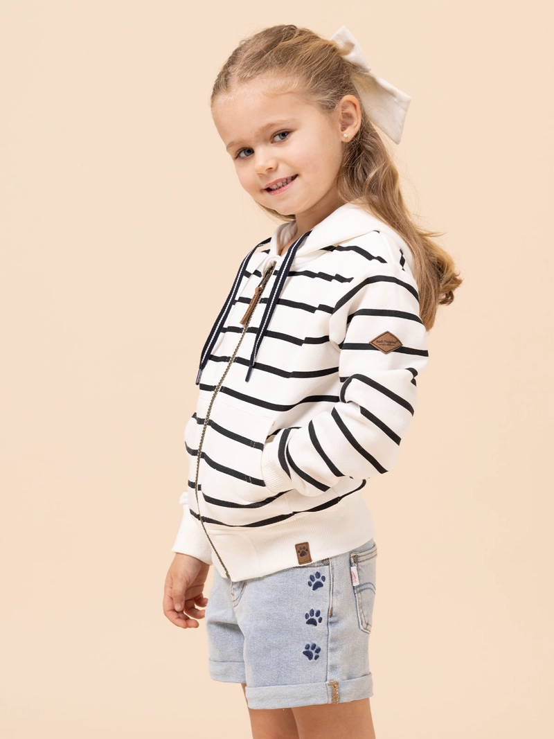 POLERON NIÑA VICENZA BLANCO HUSH PUPPIES KIDS - 4