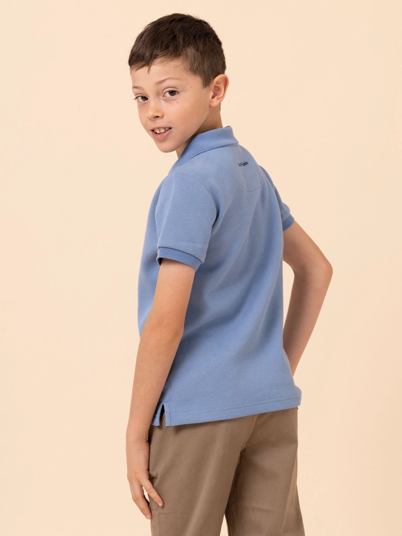 POLERA NIÑO UNKEL CELESTE HUSH PUPPIES KIDS - 4