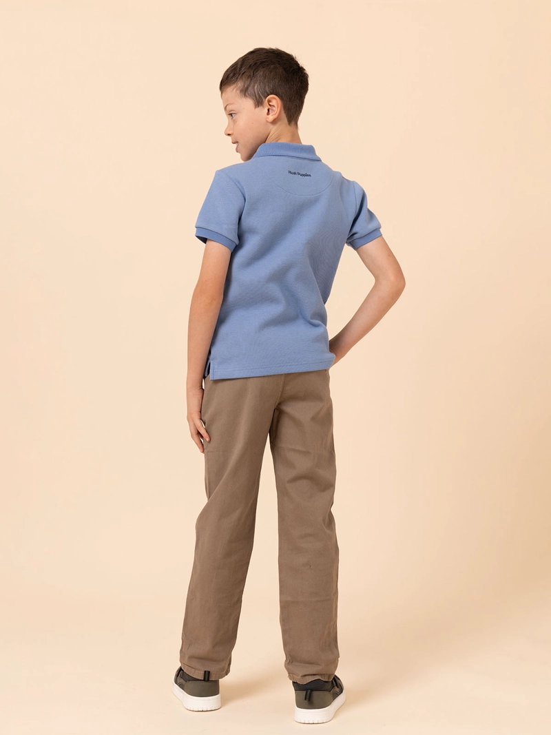 POLERA NIÑO UNKEL CELESTE HUSH PUPPIES KIDS - 5