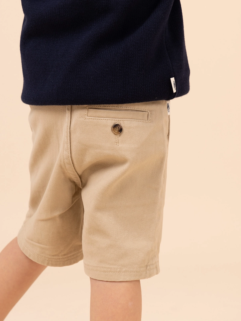 SHORT NIÑO CLASICO BEIGE HUSH PUPPIES KIDS - 5