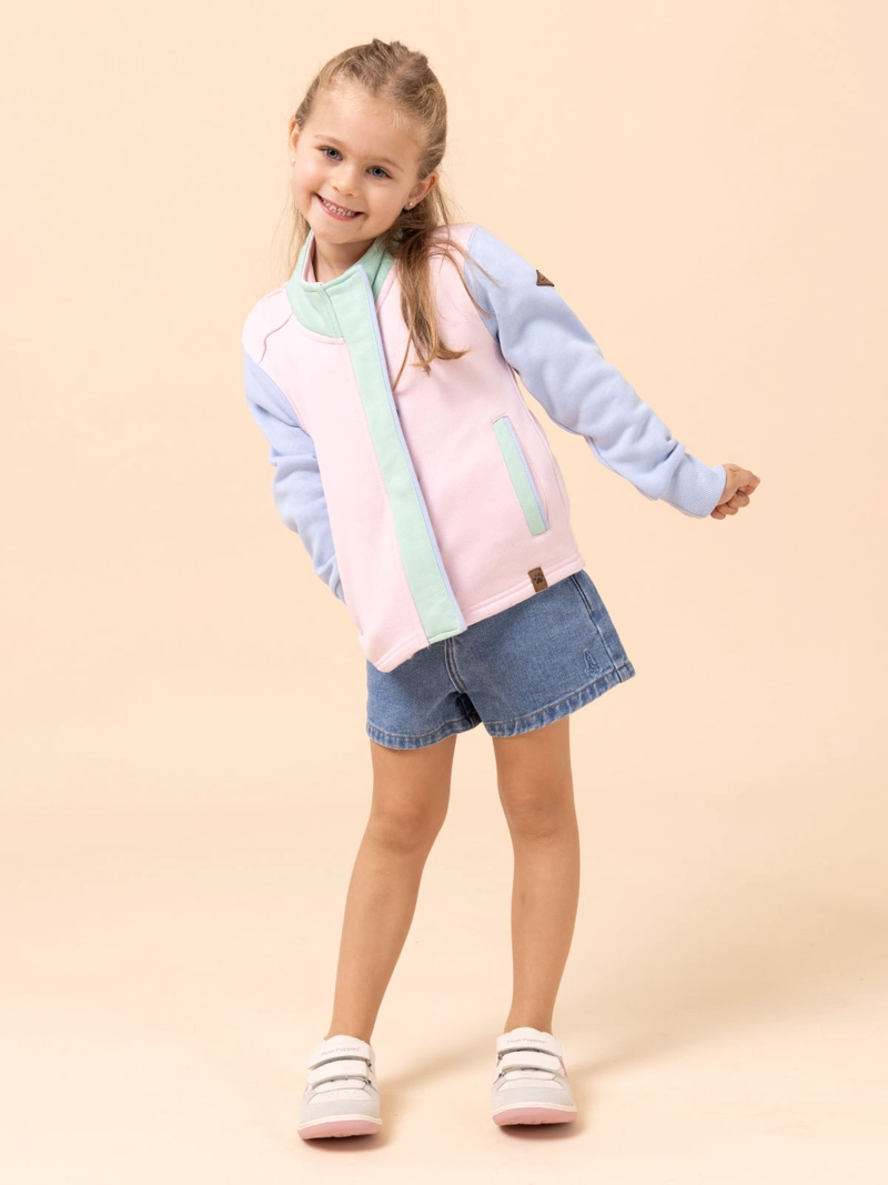 POLERON NIÑA DOLCE ROSADO HUSH PUPPIES KIDS - 2