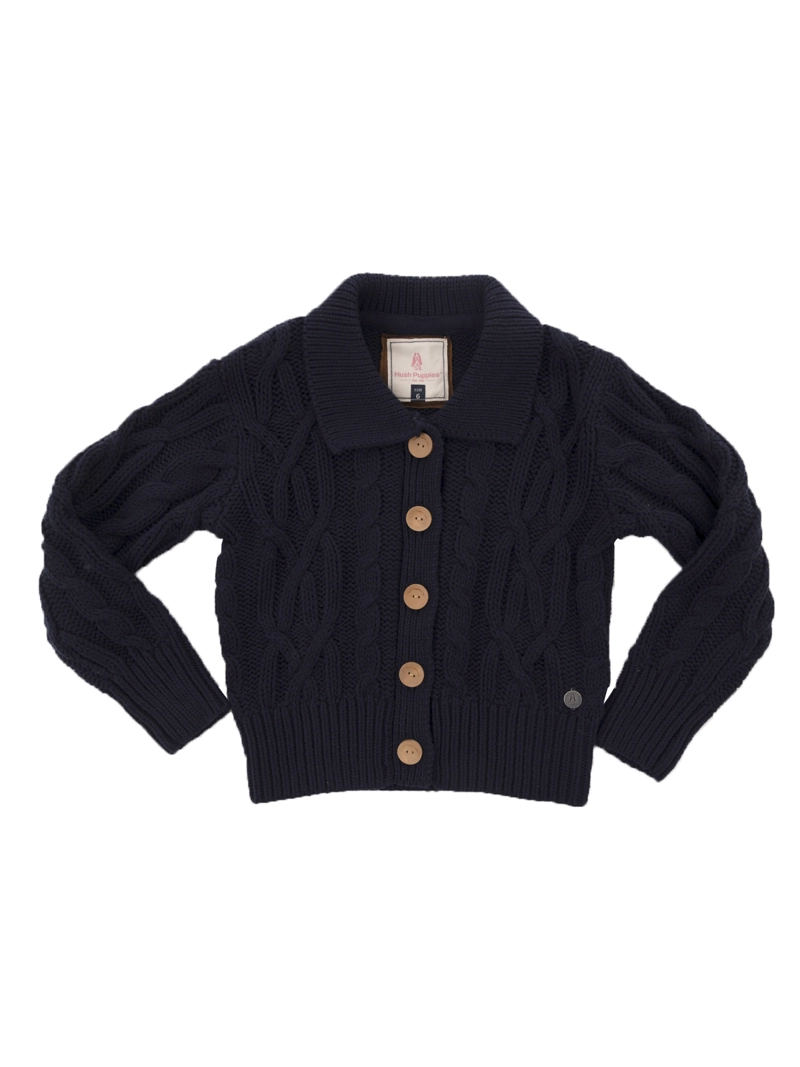 CHALECO NIÑA GIOIA AZUL HUSH PUPPIES KIDS - 1