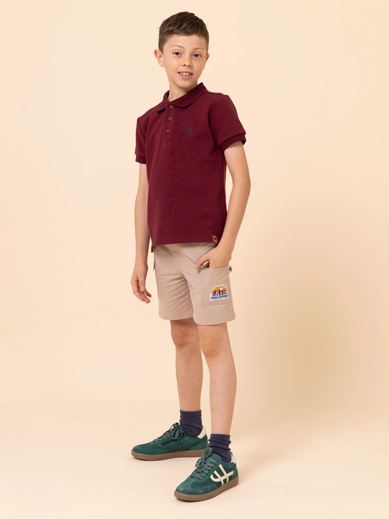 POLERA NIÑO UNKEL BURDEO HUSH PUPPIES KIDS - 2