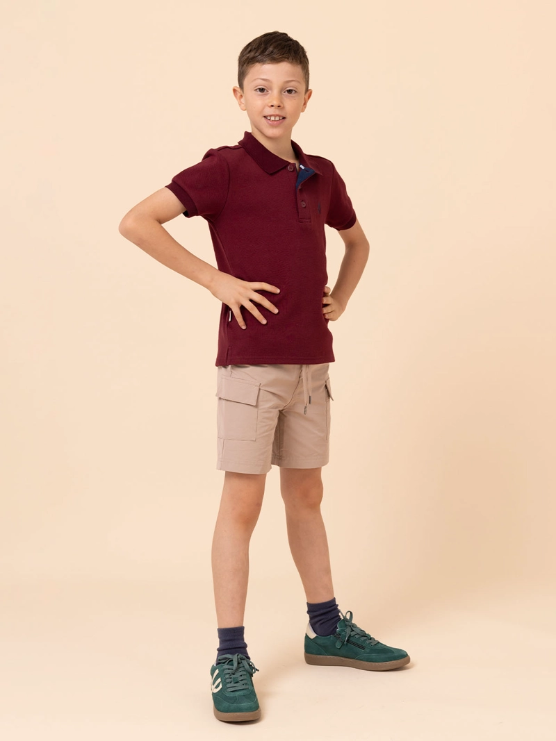 POLERA NIÑO UNKEL BURDEO HUSH PUPPIES KIDS - 4