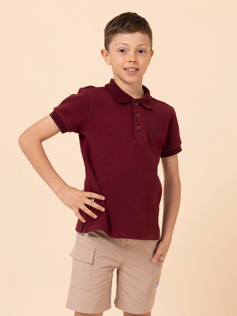 POLERA NIÑO UNKEL BURDEO HUSH PUPPIES KIDS - 5