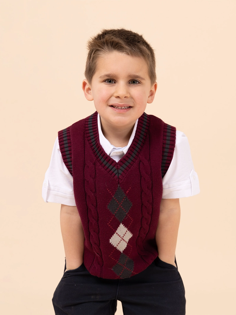 CHALECO NIÑO PHILLIP BURDEO HUSH PUPPIES KIDS - 2