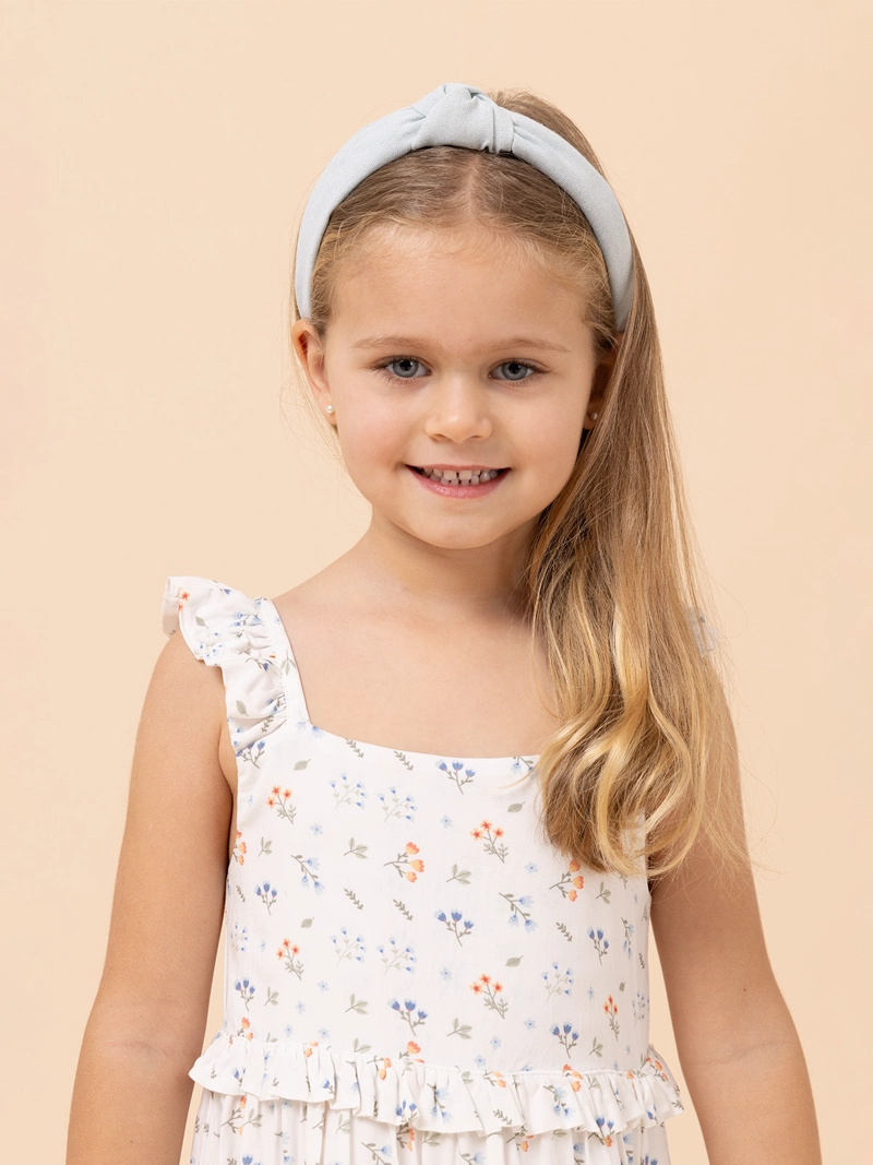 VESTIDO NIÑA AMELIA BLANCO HUSH PUPPIES KIDS - 5