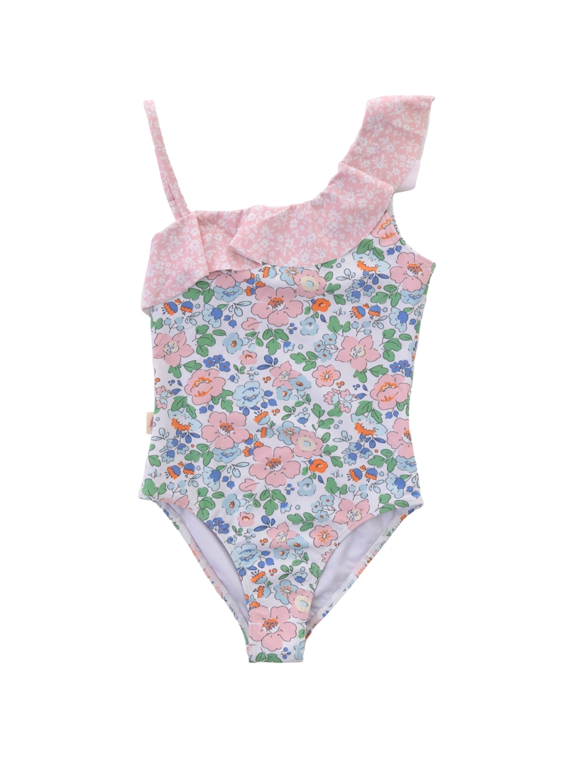 TRAJE DE BAÑO NIÑA VITTORIA ROSADO HUSH PUPPIES KIDS - 1