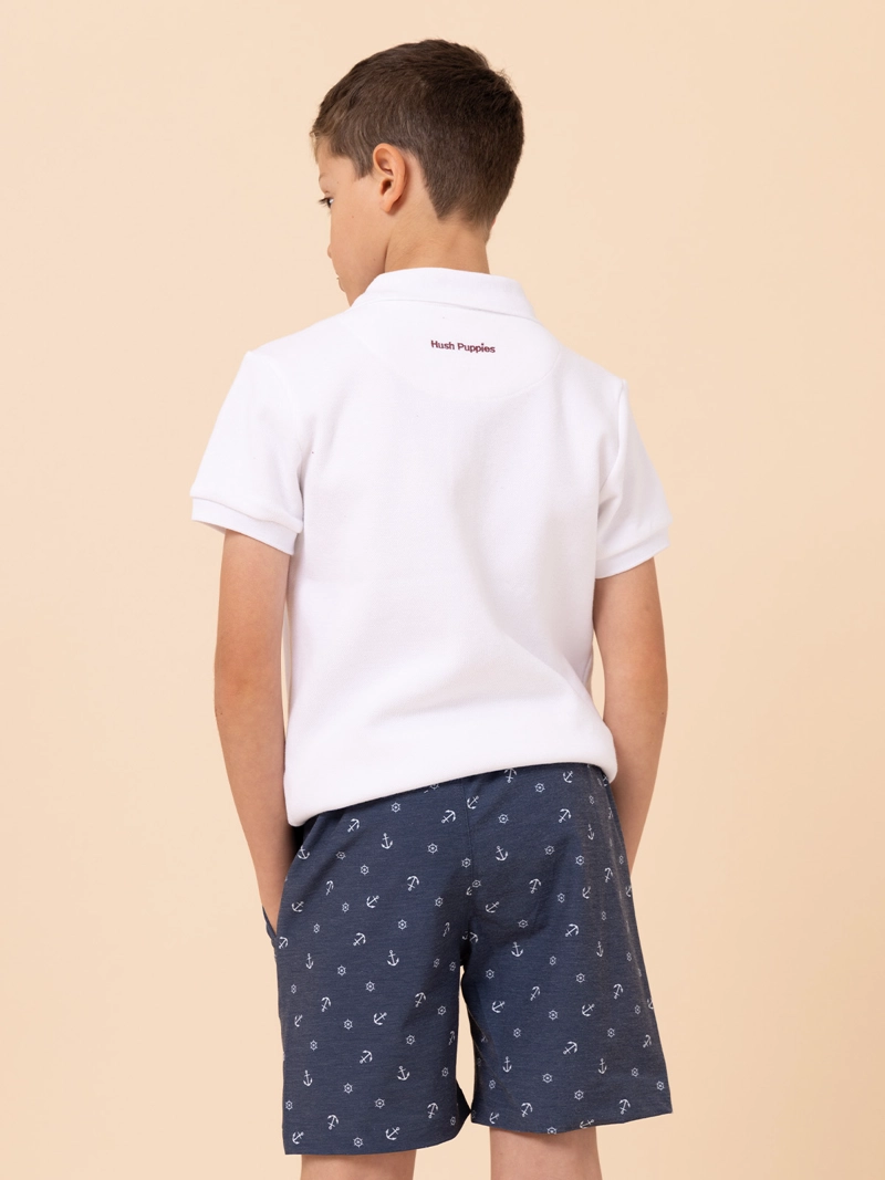 TRAJE DE BAÑO NIÑO LOBAU AZUL HUSH PUPPIES KIDS - 6