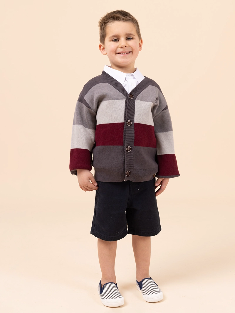 CHALECO NIÑO CANTEMBURY GRIS HUSH PUPPIES KIDS - 2