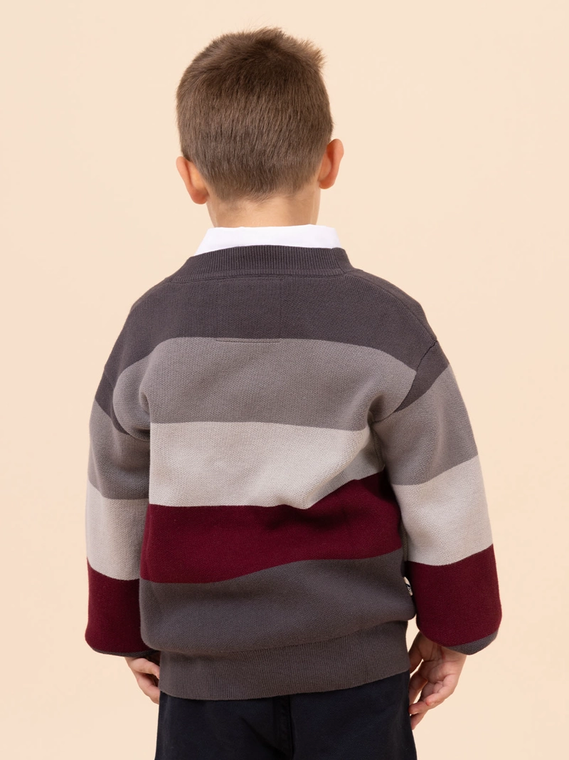 CHALECO NIÑO CANTEMBURY GRIS HUSH PUPPIES KIDS - 5