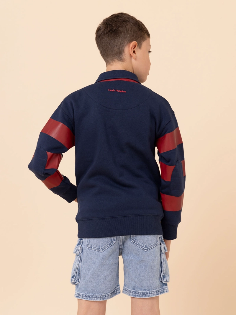 POLERON NIÑO FRECHEN AZUL HUSH PUPPIES KIDS - 6