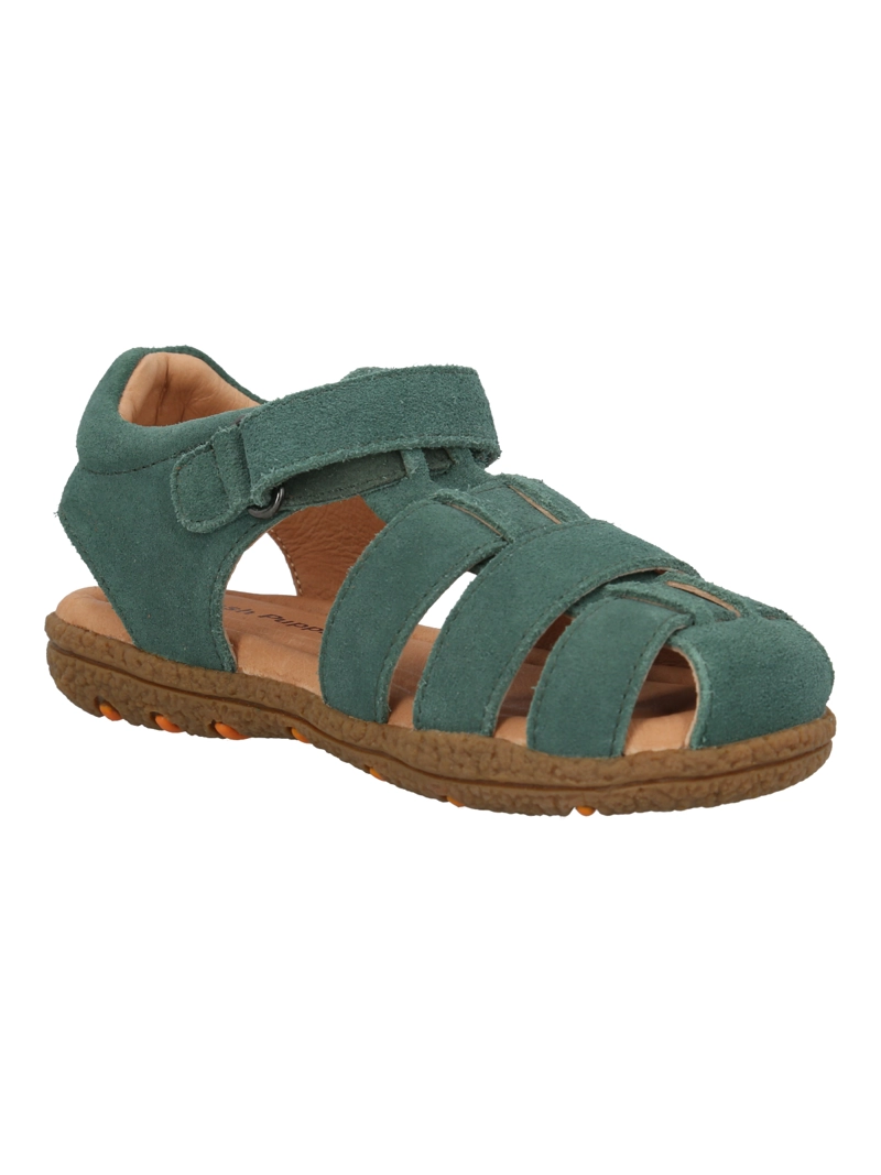 SANDALIA NIÑO ZUCCA VERDE PETROLEO HUSH PUPPIES KIDS - 1