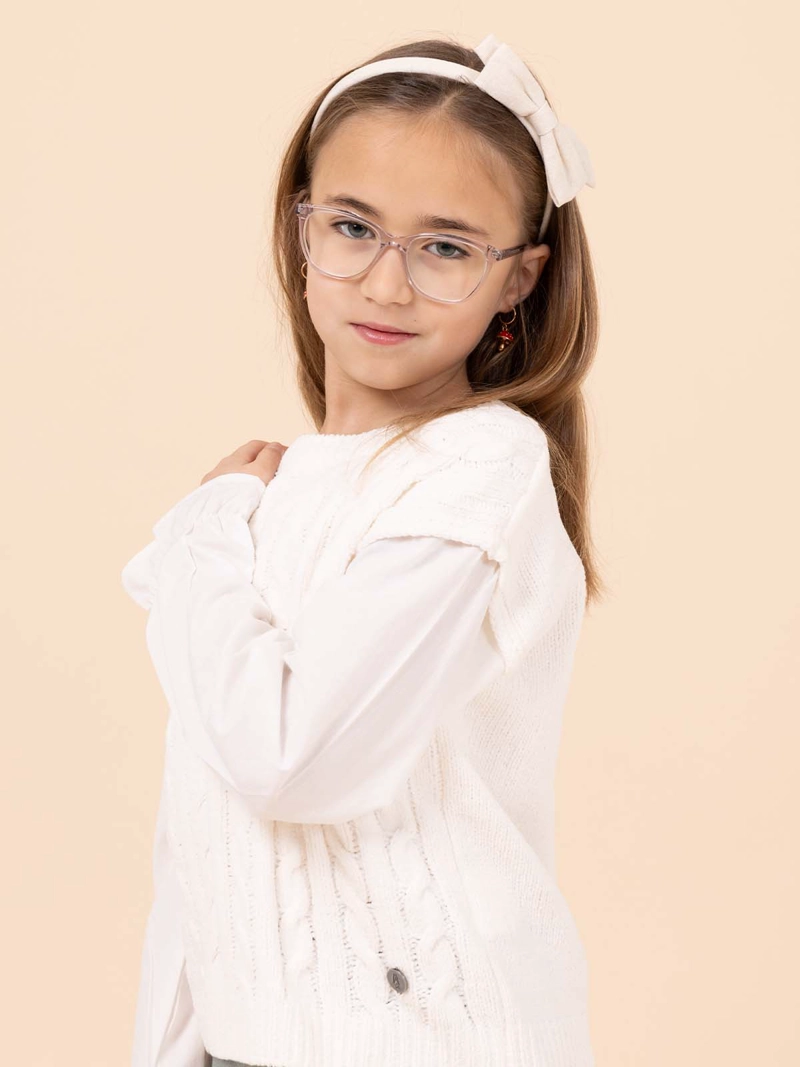 CHALECO NIÑA FIORE BLANCO HUSH PUPPIES KIDS - 4