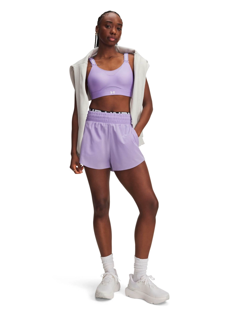 PETO TRAINING PARA MUJER INFINITY HIGH 2 MORADO UA - 3