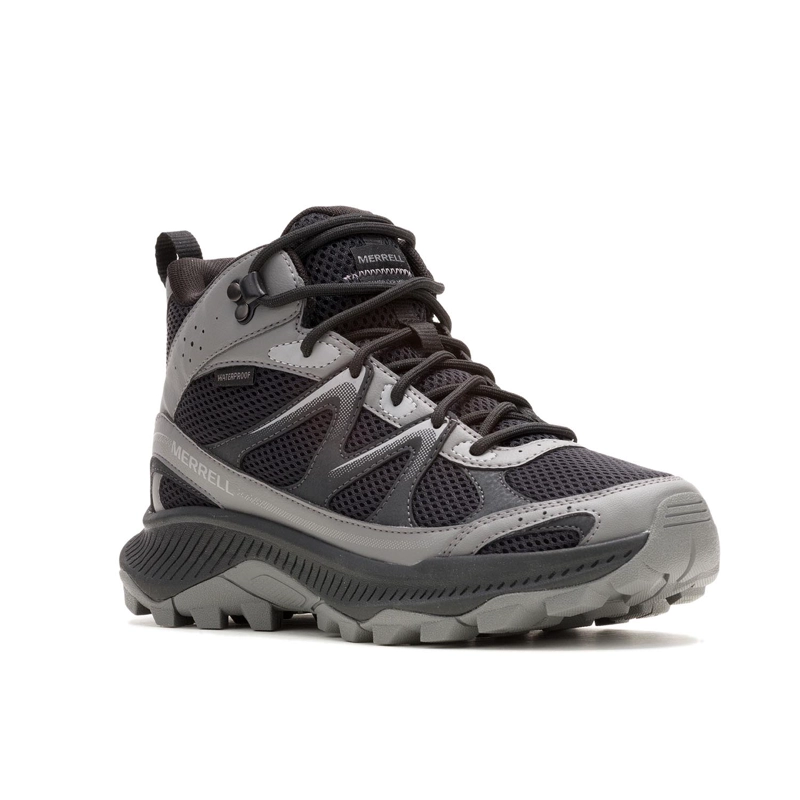 BOTIN HOMBRE TEMPO EXP WATERPROOF GRIS OSCURO MERRELL - 2