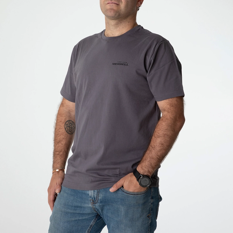 POLERA HOMBRE FIREFLIES AZUL MERRELL - 2