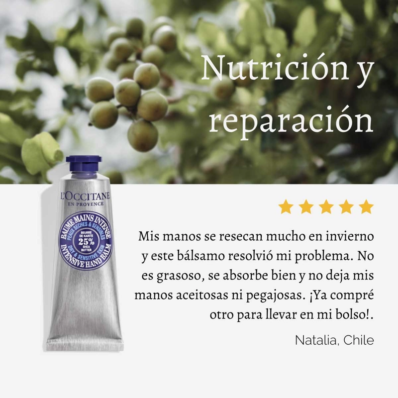 BALSAMO INTENSIVO DE MANOS KARITE  50 ML L'OCCITANE - 5