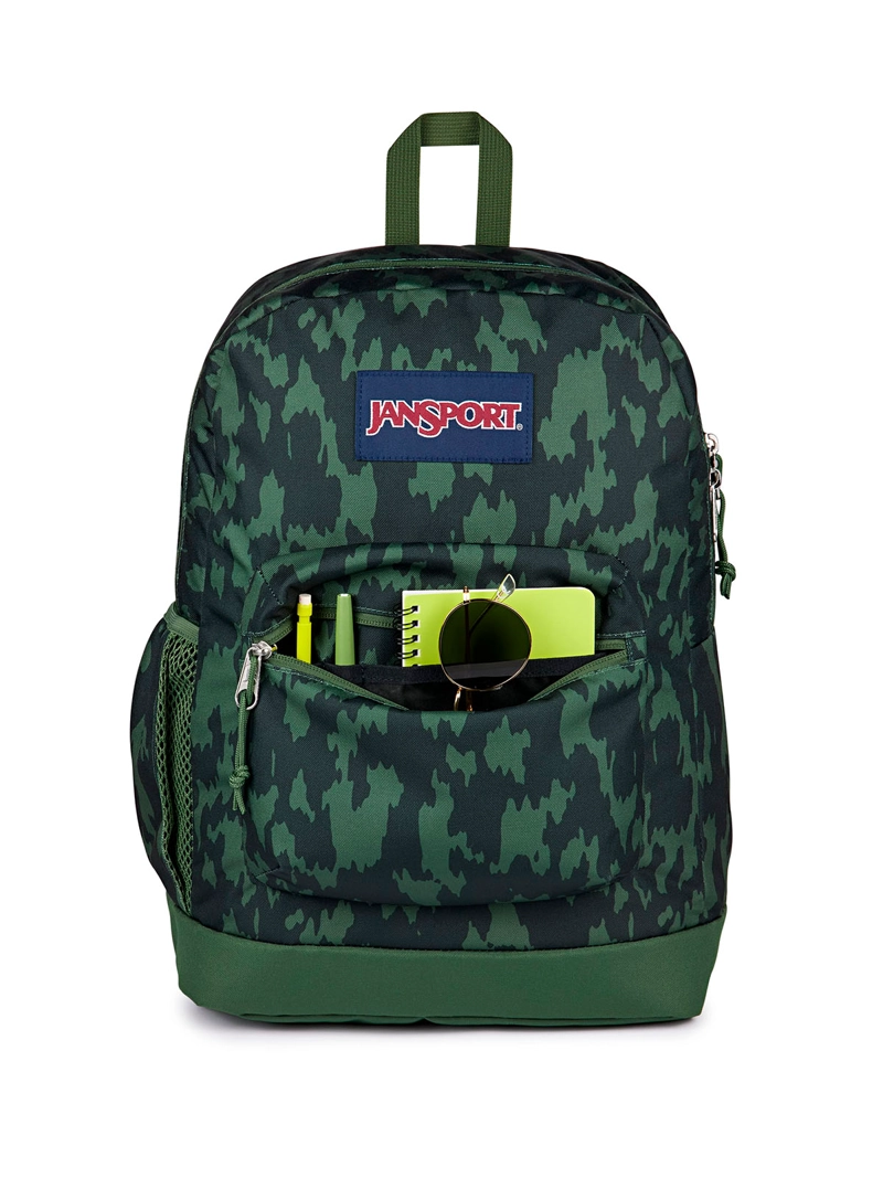 MOCHILA CROSS TOWN PLUS VERDE JANSPORT - 4