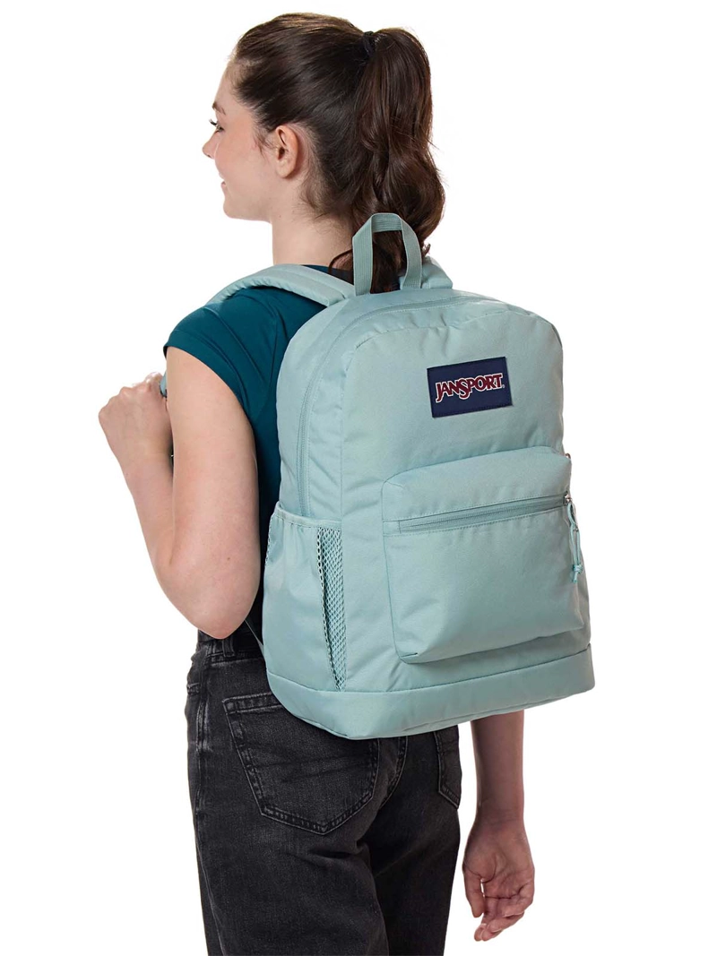 MOCHILA CROSS TOWN PLUS VERDE JANSPORT - 7