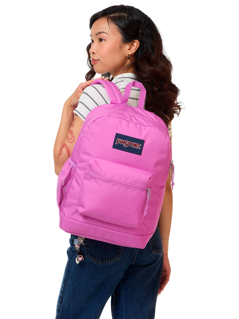 MOCHILA CROSS TOWN PLUS FUCSIA JANSPORT - 5