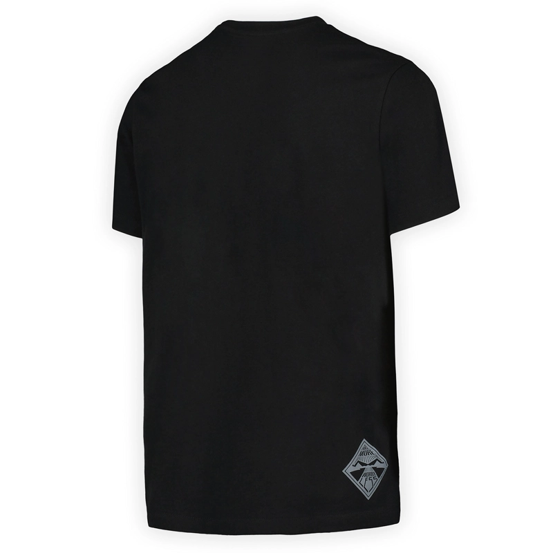 POLERA MANGA CORTA HOMBRE WORRY LESS NEGRO MERRELL - 8