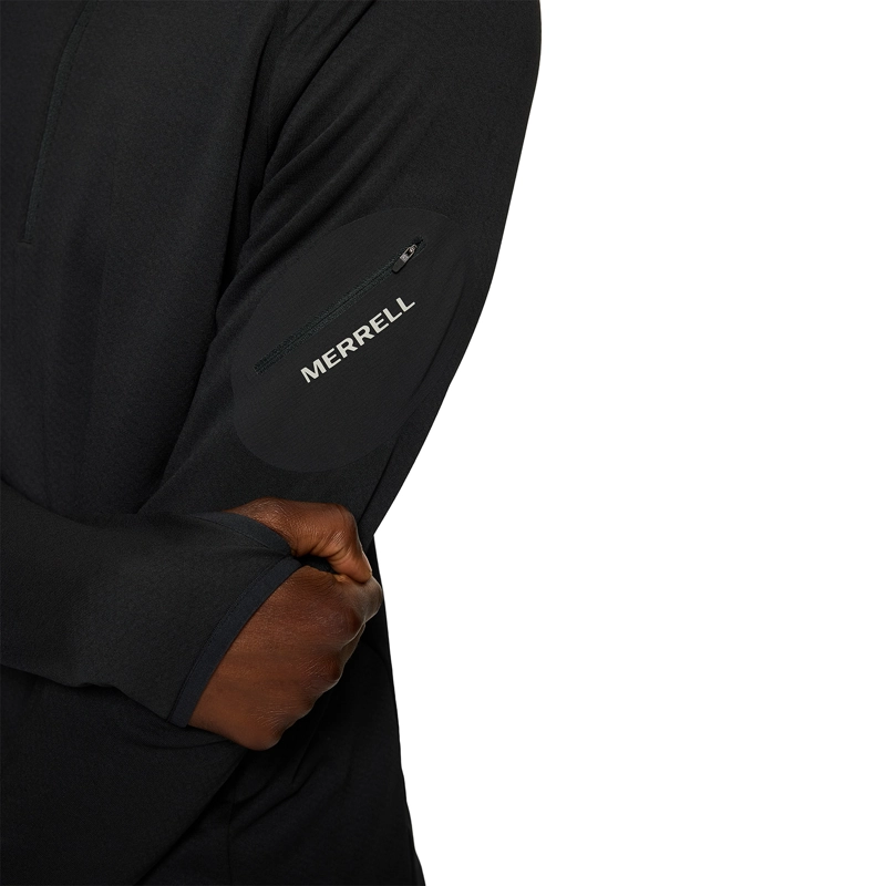 POLAR HOMBRE ACTIVE HOODY NEGRO MERRELL - 6