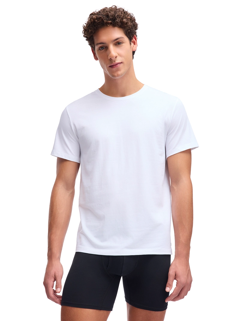 CAMISETA MANGA CORTA DE ALGODON PARA HOMBRE 2PK UA - 2