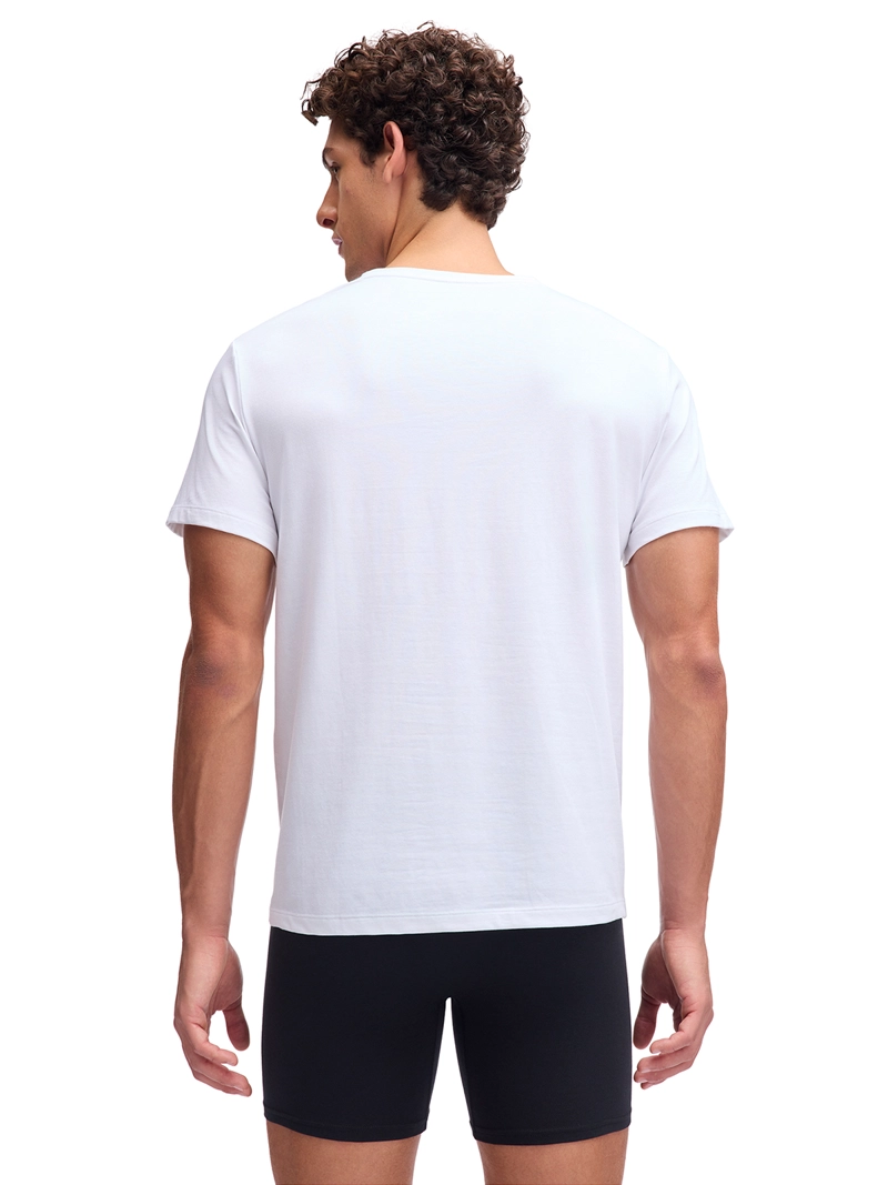 CAMISETA MANGA CORTA DE ALGODON PARA HOMBRE 2PK UA - 4