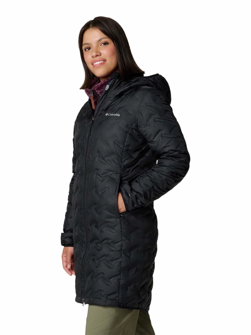 PARKA MUJER DELTA RIDGE II NEGRO COLUMBIA - 2