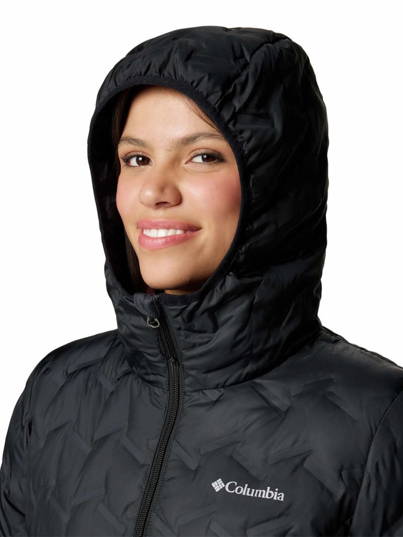 PARKA MUJER DELTA RIDGE II NEGRO COLUMBIA - 4