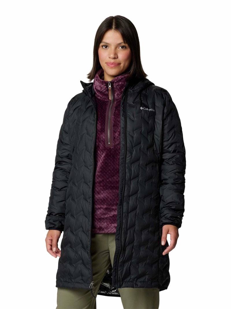 PARKA MUJER DELTA RIDGE II NEGRO COLUMBIA - 7