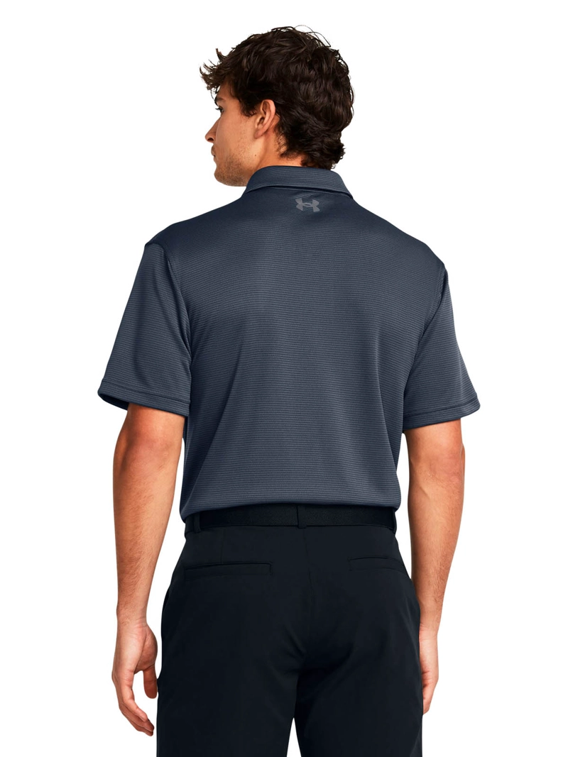 POLERA MANGA CORTA GOLF PARA HOMBRE TECH GRIS UA - 5