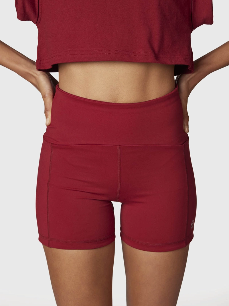 SHORT MUJER POCKET ALOE GRANATE  BSOUL - 1