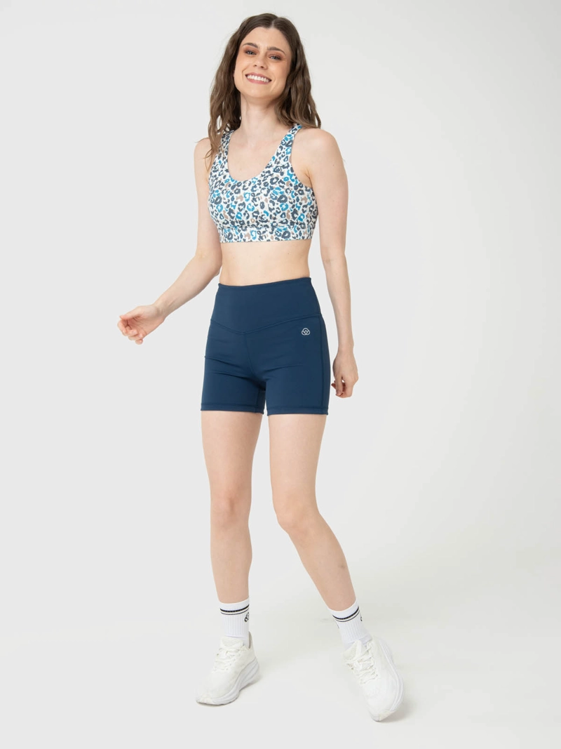 SHORT MUJER SARA ALOE AZUL  BSOUL - 5