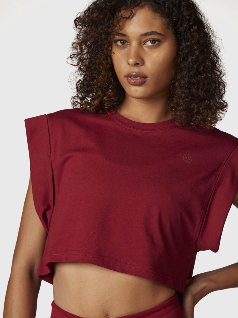 POLERA MUJER CLARISSA GRANATE  BSOUL - 1