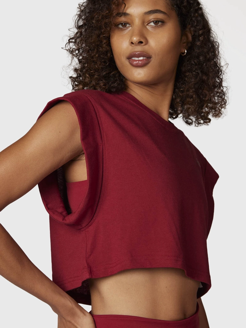 POLERA MUJER CLARISSA GRANATE  BSOUL - 2
