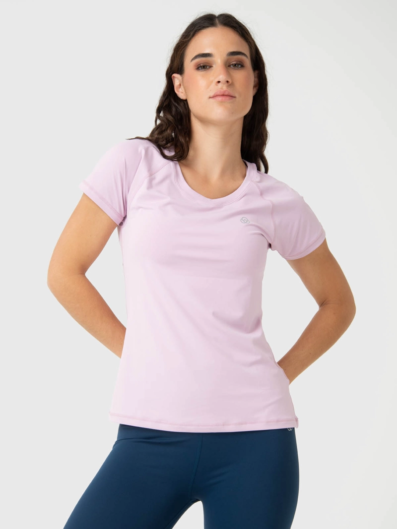 BSOUL POLERA MUJER ROUND NECK ALOE ROSADA  BSOUL