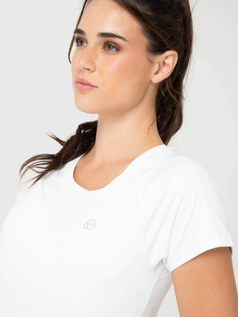 POLERA MUJER ROUND NECK ALOE BLANCA  BSOUL - 2