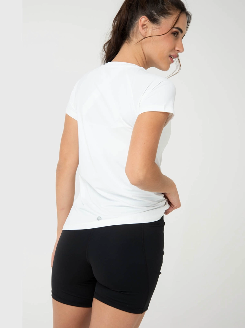 POLERA MUJER ROUND NECK ALOE BLANCA  BSOUL - 4